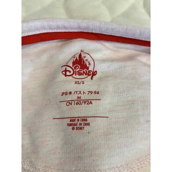 Disney Parks Minnie Mouse Pink Nightshirt XS –‎ Cute Graphic Sleep Tee - Picture 7 of 7
